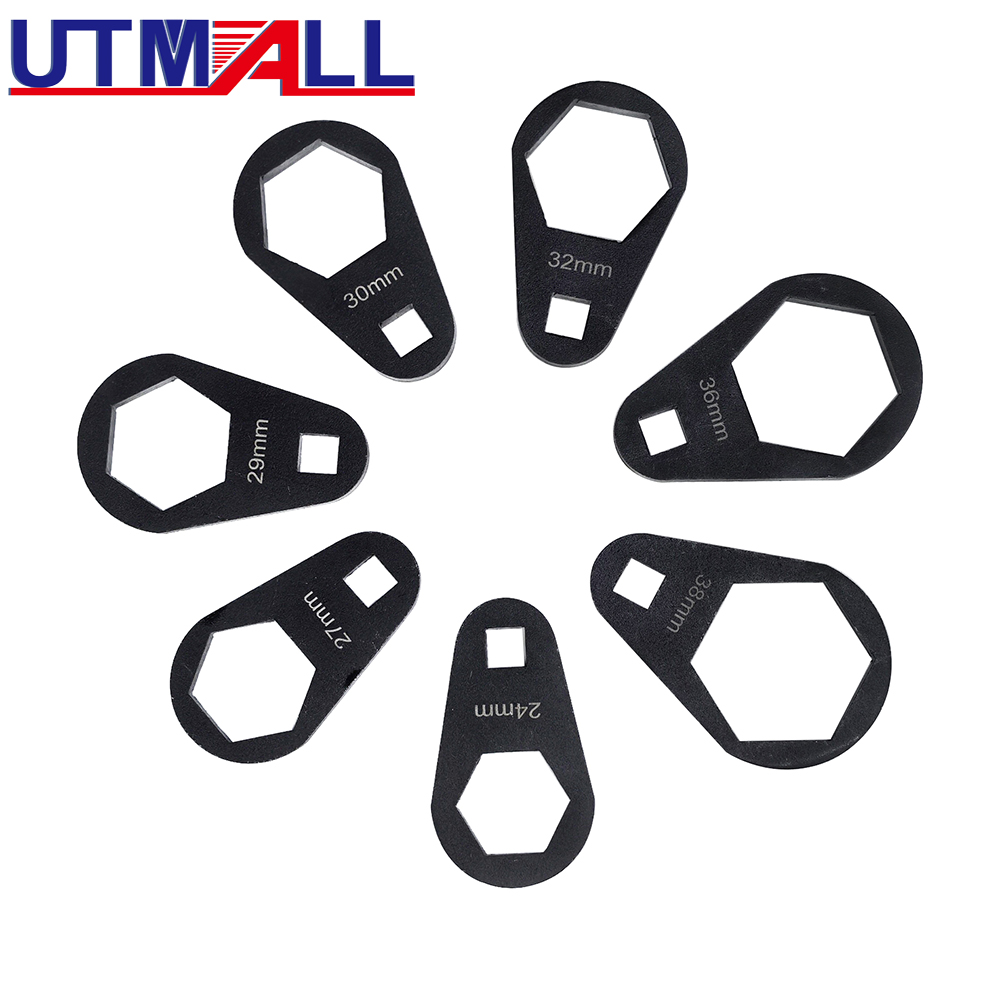 Oil Filter Wrench - 7個入り クロウフィート オイルフィルター オフセット キャップレンチセット 取り外し用