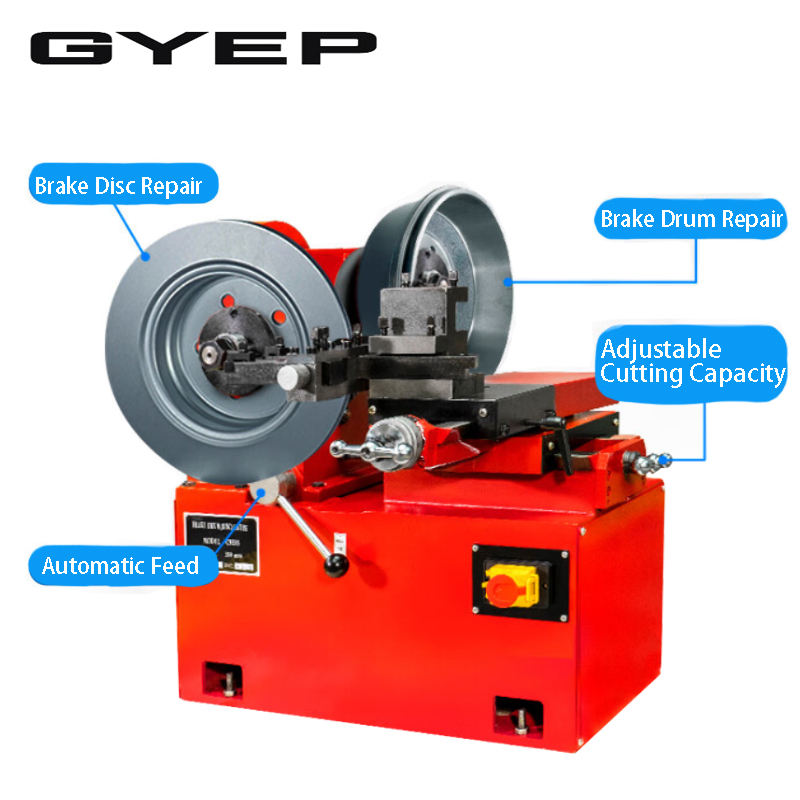 Brake Drum Lathe - C9335ブレーキディスク・ドラム旋盤 - 220/380V両電圧対応ヘビーデューティーブレーキボーリングマシン（ガレージ・ワークショップ用）