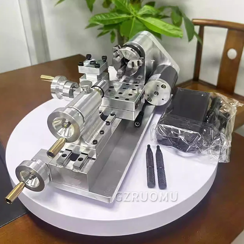 DIY ミニ旋盤多機能家庭用木工自家製小型旋盤ポータブルデス - Brake Drum Lathe のレビューと価格